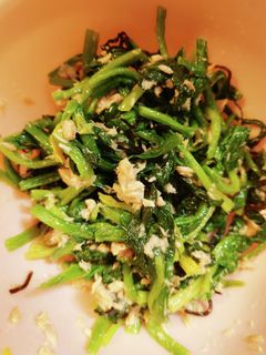 ほうれん草とツナの塩昆布和え-レシピのメイン写真