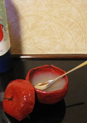 りんご酒の寒天ゼリー-レシピのメイン写真