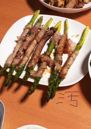 アスパラの肉巻き　豚こまで-レシピのメイン写真