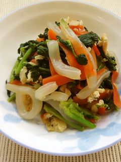 大根菜の油炒め煮-レシピのメイン写真