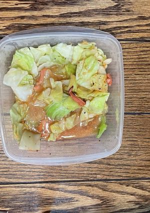 キャベツとイカの塩辛のバター蒸し-レシピのメイン写真