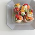 「彩野菜とクリームチーズの生ハムロール」