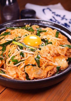 豚キムチ焼きそば☆これはうまい♪-レシピのメイン写真