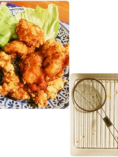 ❤『油切りは、油の上で♪』❤揚げ物☆☆☆-レシピのメイン写真