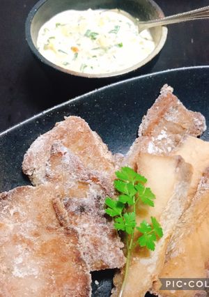 残り物リメイク☆魚の唐揚げ＆和風タルタル-レシピのメイン写真