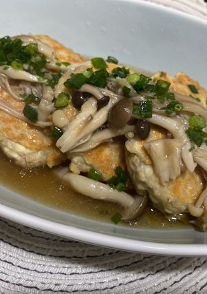 簡単お豆腐ハンバーグ-レシピのメイン写真
