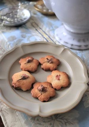 米粉で作る桜クッキー-レシピのメイン写真
