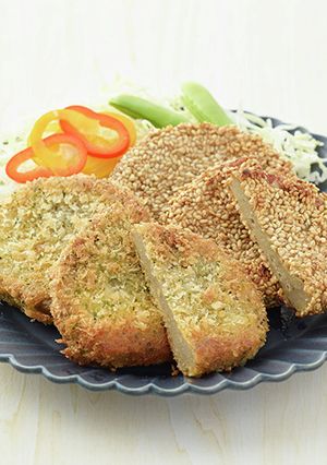 ごま衣と青のりパン粉のはんぺんフライ-レシピのメイン写真
