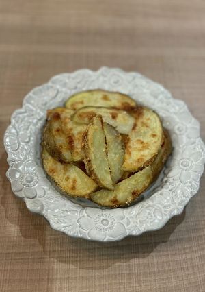 米粉でカリッと チーズのオーブンポテト-レシピのメイン写真
