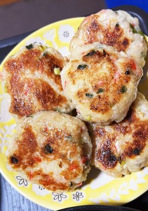 検索トップ10厚揚げはんぺんカニカマ焼き-レシピのメイン写真