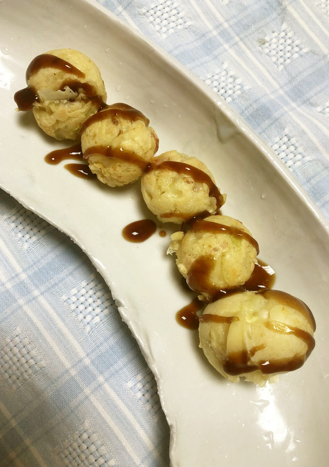 米粉活用　たこ焼き-レシピのメイン写真