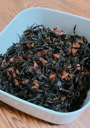酸っぱくない！梅干し嫌いの梅ひじき-レシピのメイン写真