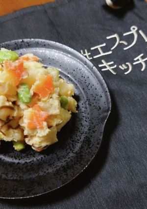 塩昆布入りポテトサラダ-レシピのメイン写真