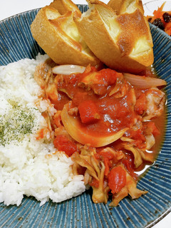 ホールトマトでハヤシライス-レシピのメイン写真