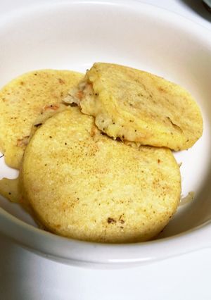 BLW離乳食☆もっちり米粉お好み焼き-レシピのメイン写真