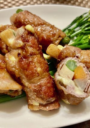 豚肉巻き×チーズ甘辛焼き☆-レシピのメイン写真