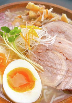 鯛のアラで♪鯛だしラーメン-レシピのメイン写真