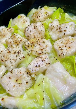 鶏むねキャベツ鍋・メインおかず-レシピのメイン写真