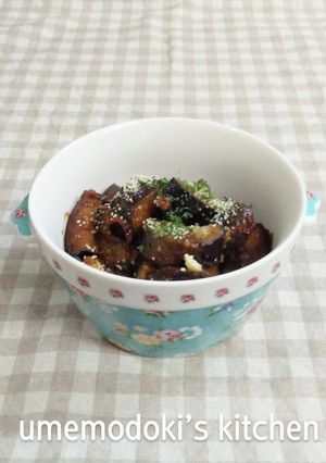 茄子のケチャップ･オイスターソース味-レシピのメイン写真