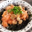 超簡単☆納豆サーモン丼