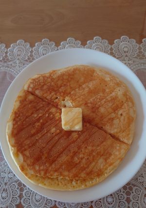 ヘルシー豆乳米粉パンケーキ-レシピのメイン写真