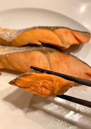 鮭は茹でるとふわふわ美味しい-レシピのメイン写真