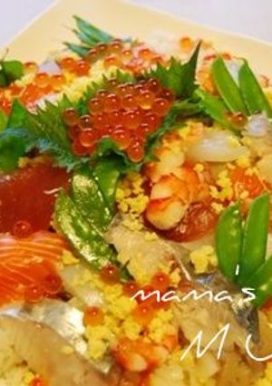 HARU色雛寿司-レシピのメイン写真
