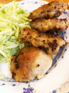 粒マスタードソース仕立ての鶏ももソテー-レシピのメイン写真