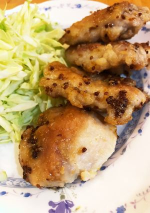 粒マスタードソース仕立ての鶏ももソテー-レシピのメイン写真