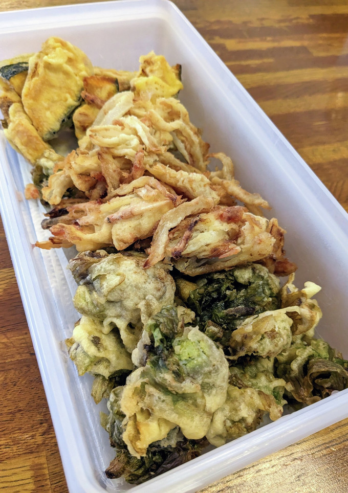 米粉活用☆ふきのとうの天ぷら-レシピのメイン写真