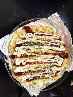米粉で作ったお好み焼き-レシピのメイン写真