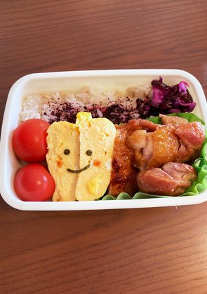 照り焼きチキン弁当　長女の学童用-レシピのメイン写真