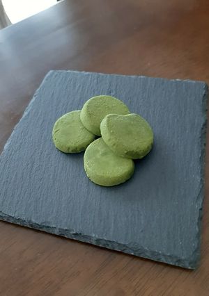 材料4つだけ 米粉の抹茶クッキー-レシピのメイン写真