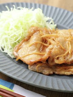 ガツンと!酢しょうが香る豚のしょうが焼き-レシピのメイン写真