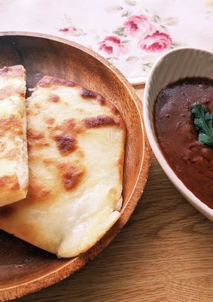 量るだけ米粉 チーズナン-レシピのメイン写真