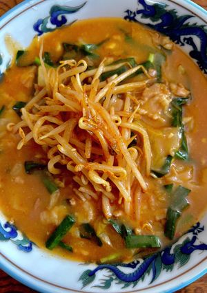 甘さ際立つ辛味噌ラーメン-レシピのメイン写真