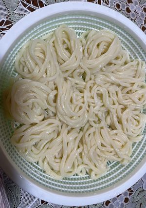 つるつるのびるうどん　-レシピのメイン写真