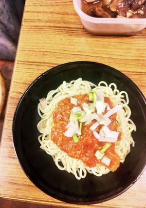 トマトザージャーメン-レシピのメイン写真