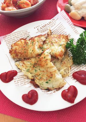 米粉でもっちり♡じゃが芋ガレット風-レシピのメイン写真