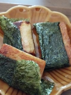長芋 磯辺焼き-レシピのメイン写真