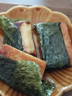 長芋 磯辺焼き-レシピのメイン写真