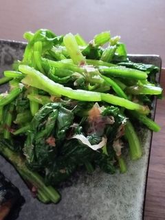 ほうれん草(ポン酢おかか)-レシピのメイン写真