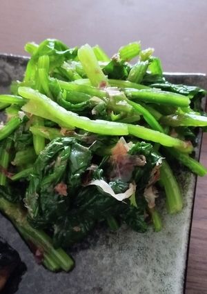 ほうれん草(ポン酢おかか)-レシピのメイン写真