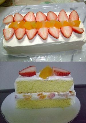 ケーキ型不要!フルーツケーキ-レシピのメイン写真