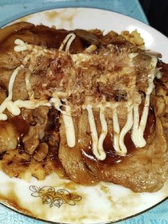 米粉活用で関西風お好み焼き-レシピのメイン写真