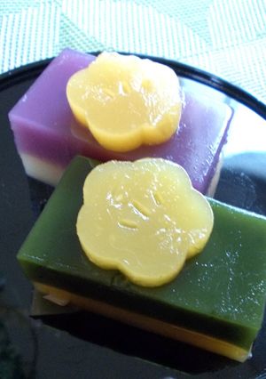 野菜ファインパウダーで簡単羊羹-レシピのメイン写真