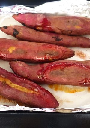 【マルチグリル調理】　さつまいも・焼芋-レシピのメイン写真