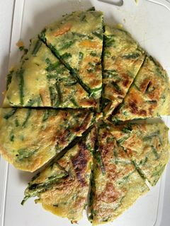にらとにんじんのチヂミ-レシピのメイン写真