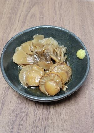 おつまみに！ホタテと舞茸の煮浸し-レシピのメイン写真
