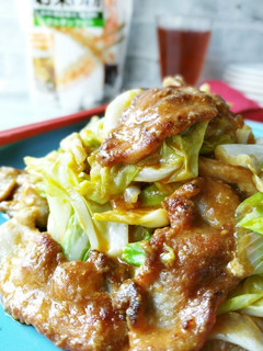 白飯が進む☆豚バラと春キャベツのうま炒め-レシピのメイン写真